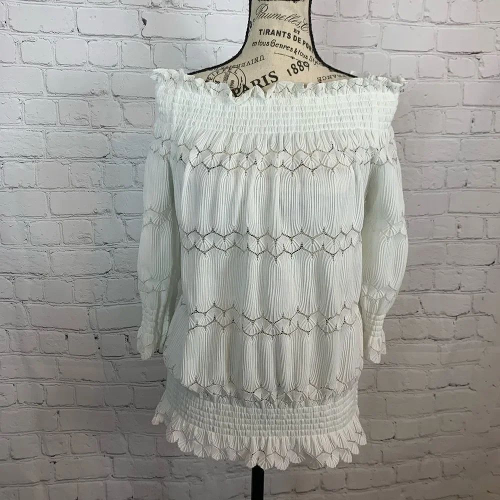 River Island - off the shoulder blouse - size 6